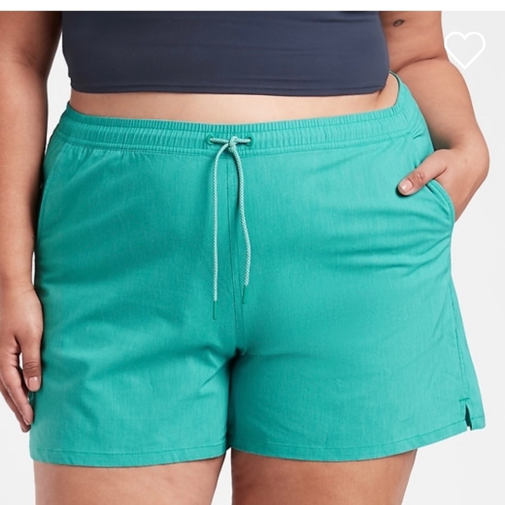 Athleta board shorts teal size 2X NWT